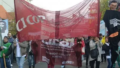 Médicos bonaerenses instalarán una carpa sanitaria en el Obelisco Médicos bonaerenses instalarán una carpa sanitaria en el Obelisco