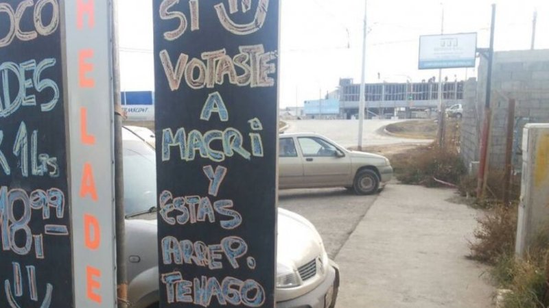 ¿Votaste a Macri y estás arrepentido? No te preocupes: tenés descuento en un comercio