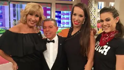 Ahora Oyarbide enseñó su paso de baile en televisión Ahora Oyarbide enseñó su paso de baile en televisión