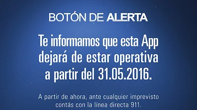 Suspenden la app del botón de alerta para denunciar delitos Suspenden la app del botón de alerta para denunciar delitos