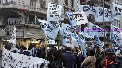 El mapa de los cortes por las protestas sociales El mapa de los cortes por las protestas sociales