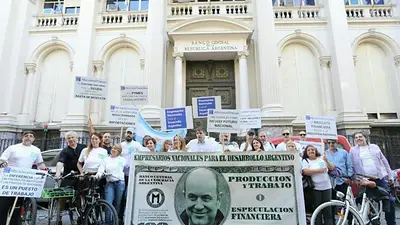 PYMES realizaron una "bicicleteada financiera" en reclamo por la industria PYMES realizaron una "bicicleteada financiera" en reclamo por la industria