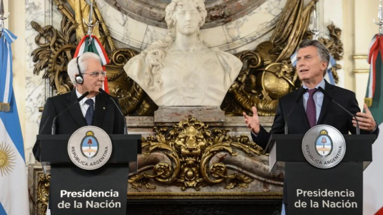 Macri estaba dando un discurso diplomático pero se quedó sin palabras