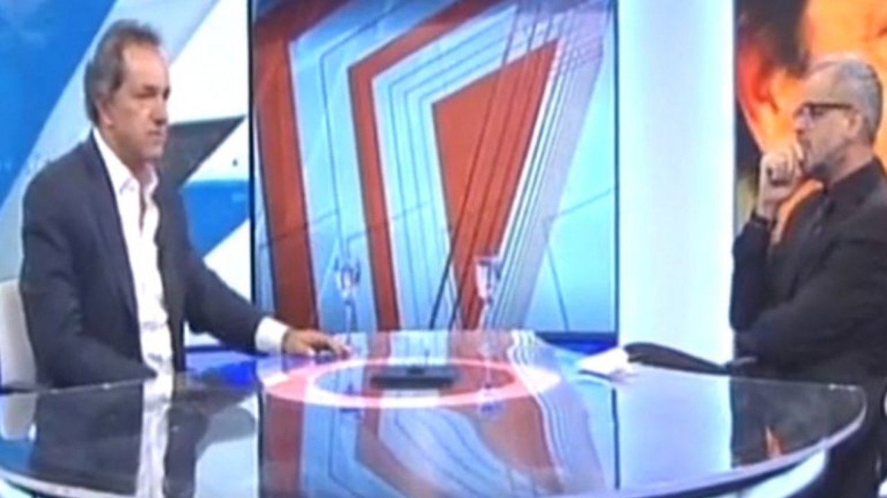 Scioli anunció que será papá a los 60 años