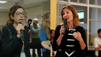 El duro momento que vivió la ministra de Educación porteña por un escrache El duro momento que vivió la ministra de Educación porteña por un escrache