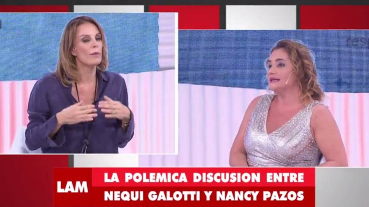 El explosivo cruce de Nancy Pazos con Nequi Galotti por el rol de La Nación en la dictadura