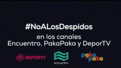El video de famosos que blanquea los despidos en los canales estatales El video de famosos que blanquea los despidos en los canales estatales