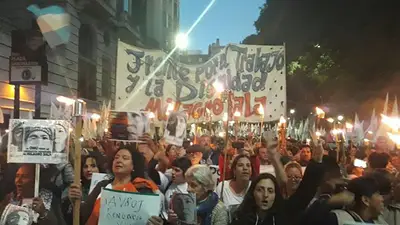 Marcha de las antorchas por la liberación de Milagro Sala Marcha de las antorchas por la liberación de Milagro Sala