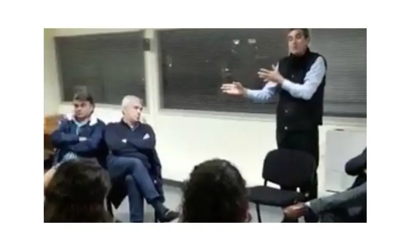 Randazzo se reunió con dirigentes y lanzó duras críticas al Gobierno