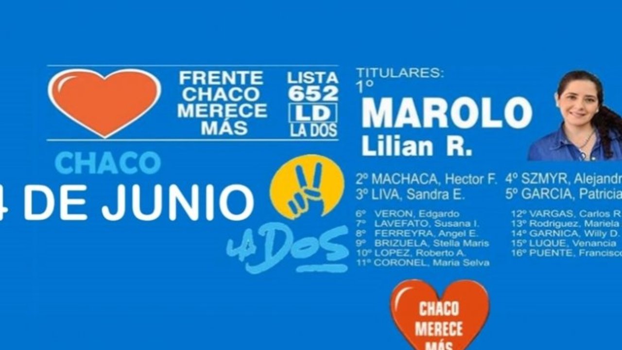 El insólito jingle de una candidata que tomó de una conocida cadena de alimentos