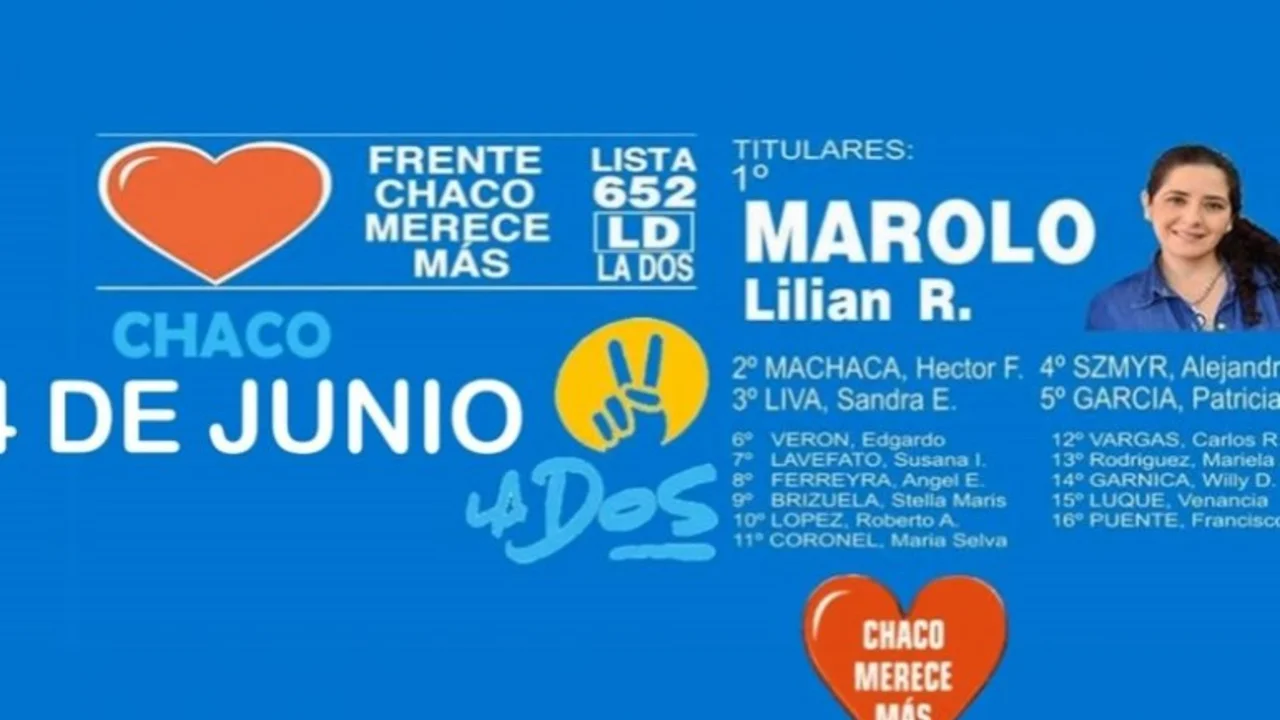 El insólito jingle de una candidata que tomó de una conocida cadena de alimentos
