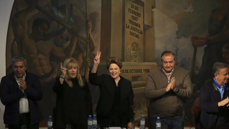 Con Dilma Rousseff de invitada, la CGT rechazó la reforma laboral