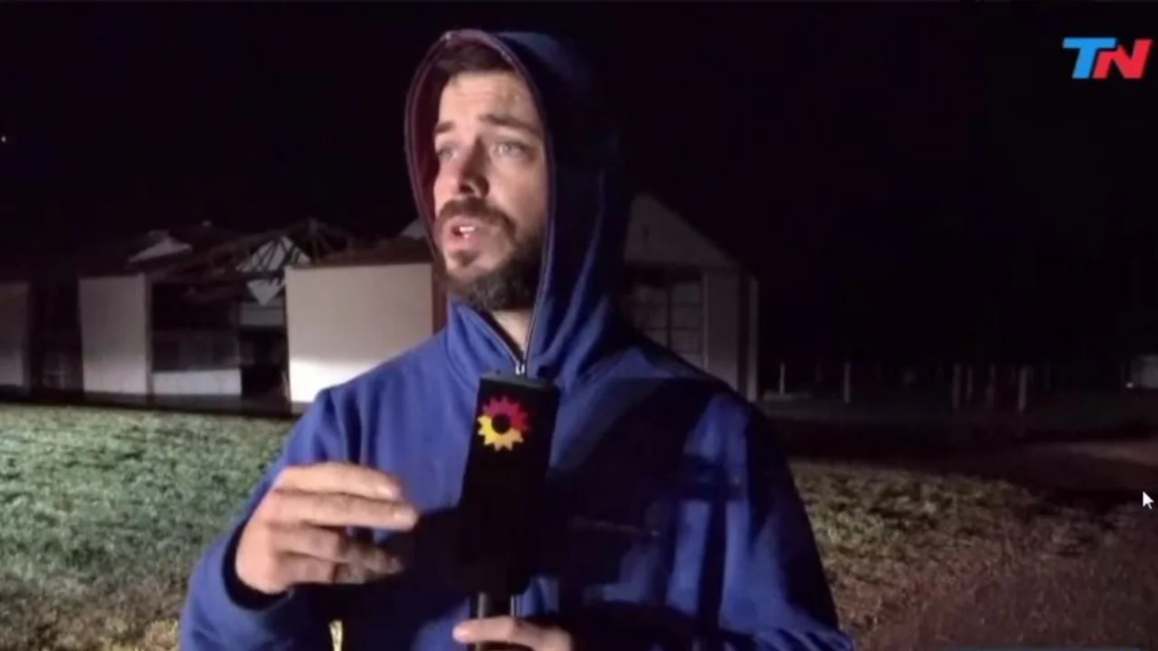 Un conductor de TN tuvo problemas con la Policía en Estados Unidos en vivo