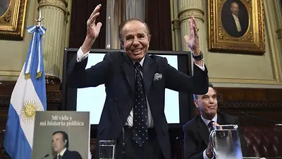 Menem lanzó a su candidato para 2019 y sorprendió a todo el Senado Menem lanzó a su candidato para 2019 y sorprendió a todo el Senado