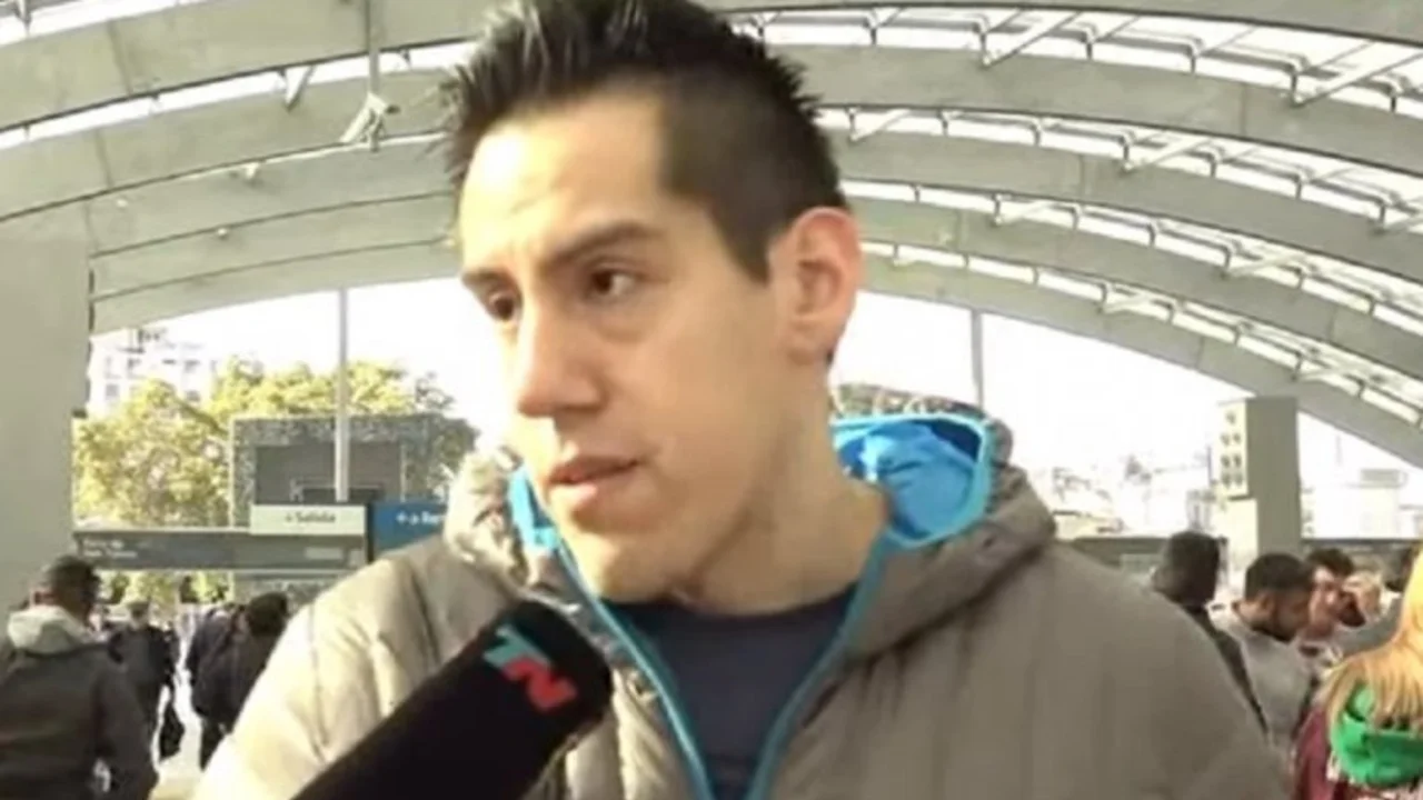 Un pasajero sorprendió al movilero TN tras defender a los trabajadores del subte
