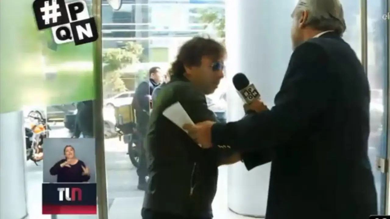 Agredieron a Gonzalito en Edenor en una nota sobre el tarifazo