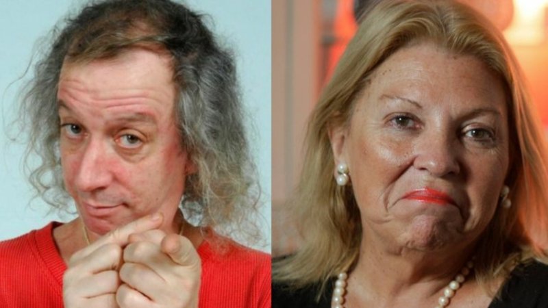 Capusotto definió a Carrió como "el tío borracho de la familia"
