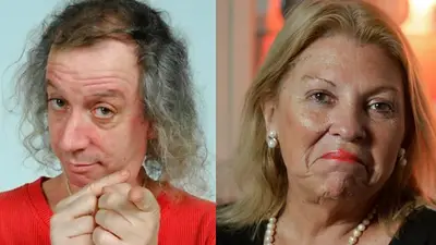 Capusotto definió a Carrió como "el tío borracho de la familia" Capusotto definió a Carrió como "el tío borracho de la familia"