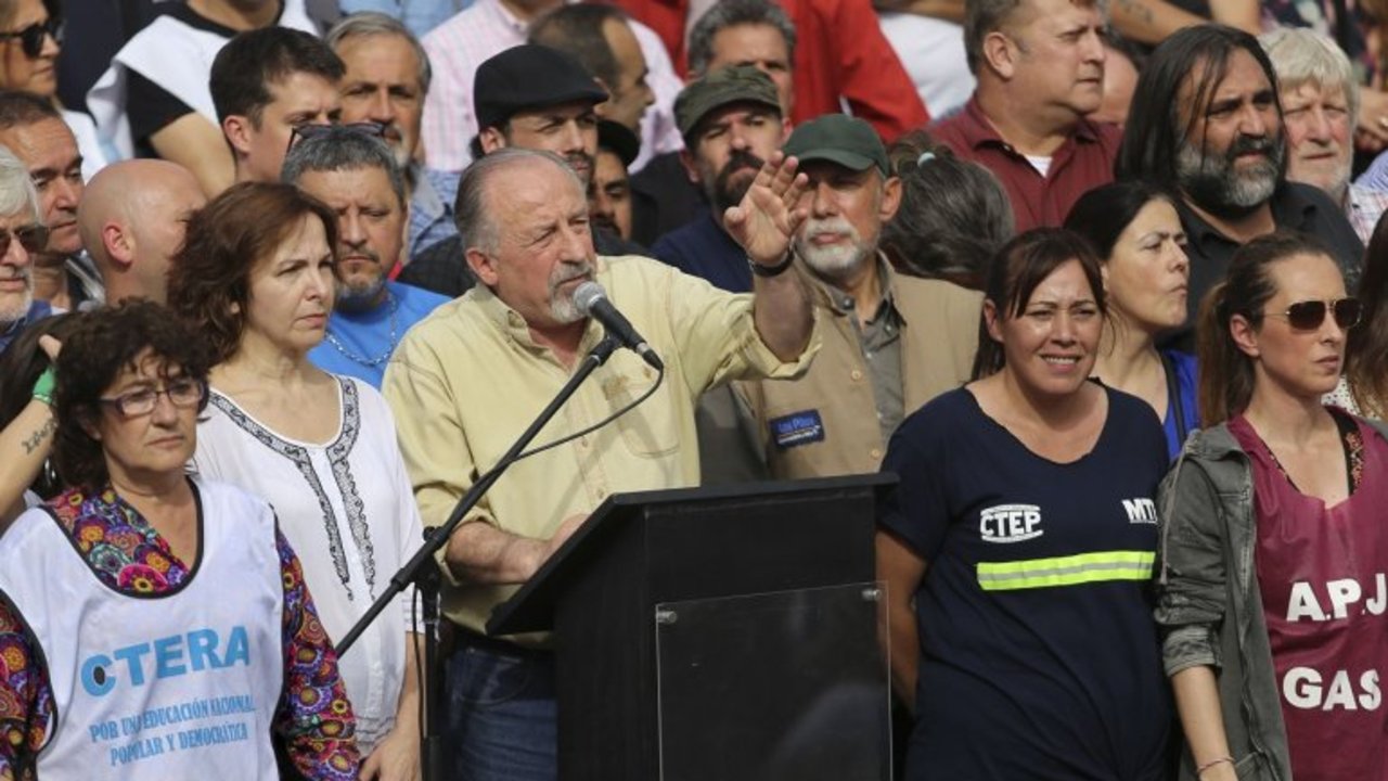 Yasky: "Se terminó con la idea de que la cúpula de la CGT es la dueña de los paros"