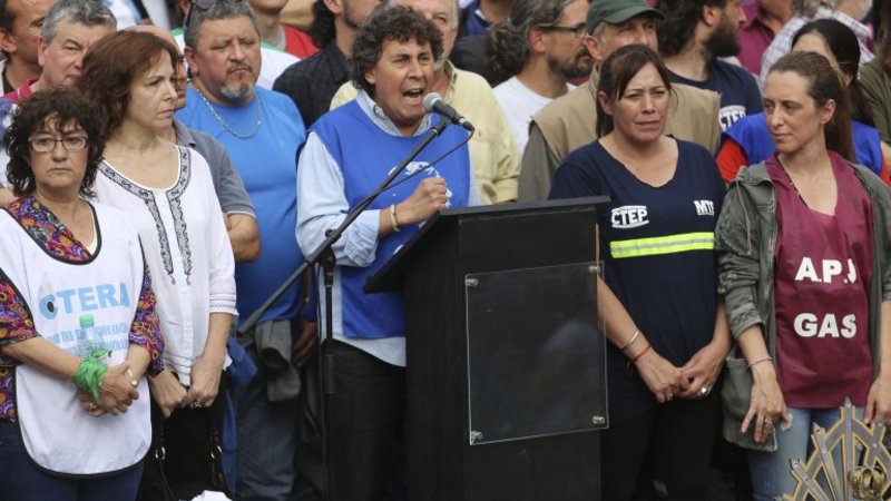 Para Micheli, el Gobierno lo desplazó de la CTA porque defendió "que vuelva Cristina"