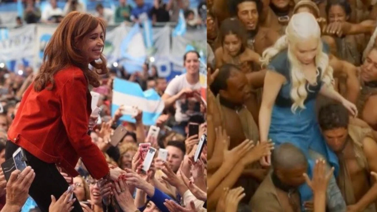 Game of Thrones: la comparación entre Cristina Kirchner y un personaje de la serie que explota en las redes