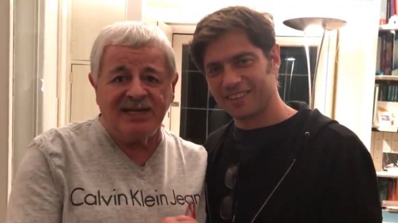 Elecciones 2019: El mensaje político de 'Tití' Fernández junto a Axel Kicillof
