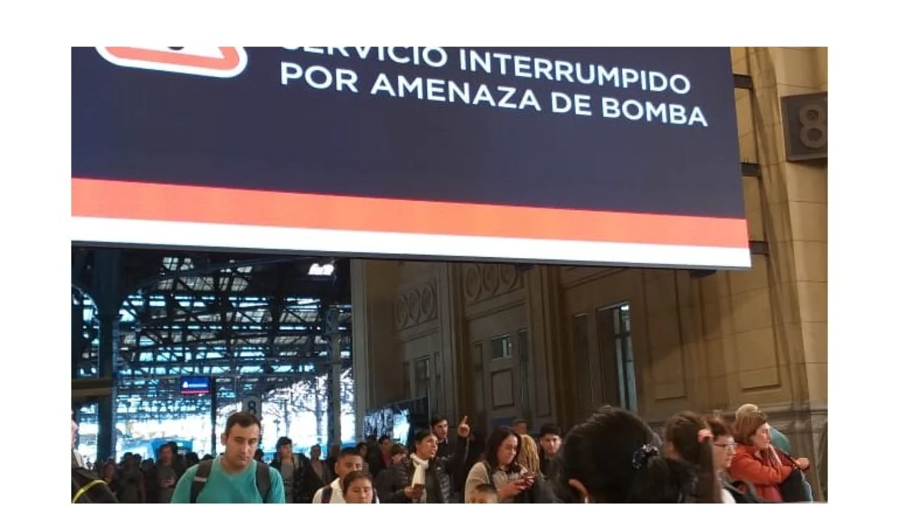 Amenaza de bomba en Constitución y Retiro: afecta a las líneas Mitre, Belgrano y Roca