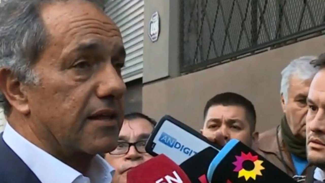 Elecciones 2019: Scioli resaltó la "necesidad de un gran frente" para gobernar