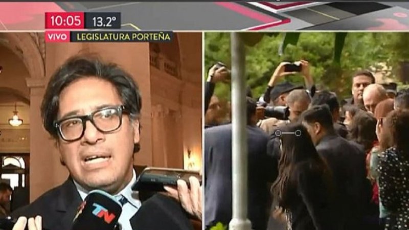 TN cortó una conferencia de Garavano cuando le preguntan por Rafael Nahuel