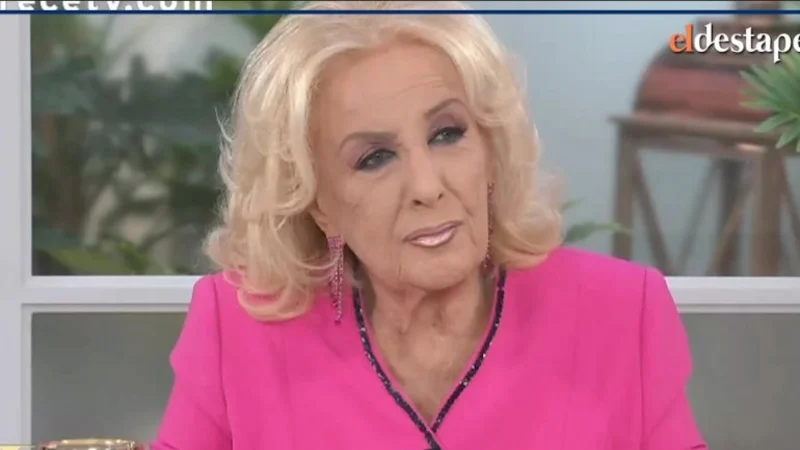 Mirtha Legrand sorprende con un invitado kirchnerista a su mesa