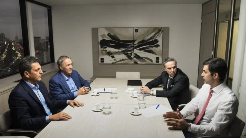 Elecciones 2019: Massa, Pichetto y Urtubey vuelven a verse las caras en una conferencia 