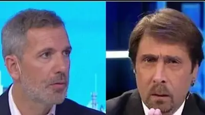 Pablo Duggan cruzó a Eduardo Feinmann y lo dejó en offside por un ataque a Cristina Pablo Duggan cruzó a Eduardo Feinmann y lo dejó en offside por un ataque a Cristina