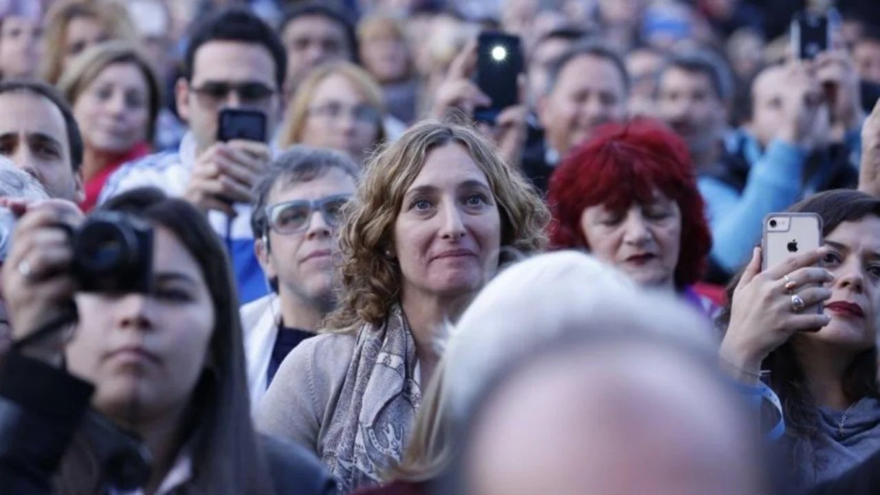 Las diez mejores fotos que eligieron Alberto Fernández y Cristina Kirchner del acto en Merlo