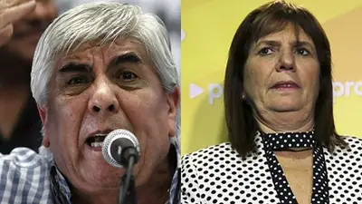 Paro general 29 de mayo: la chicana de Hugo Moyano a Patricia Bullrich por "asociación ilícita ideológica" Paro general 29 de mayo: la chicana de Hugo Moyano a Patricia Bullrich por "asociación ilícita ideológica"