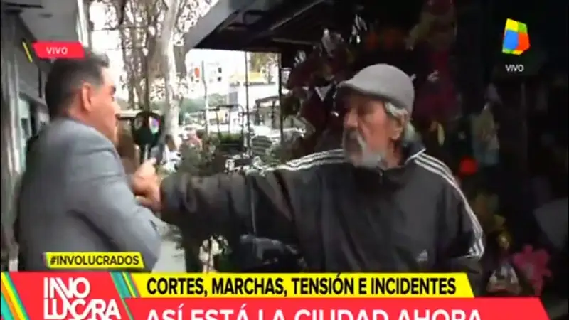 El hombre al que Iúdica molestó es boxeador y le advirtió: "Si lo encuentro, lo muelo"
