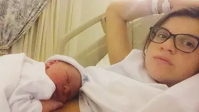Delfina Rossi fue mamá de Noah Delfina Rossi fue mamá de Noah