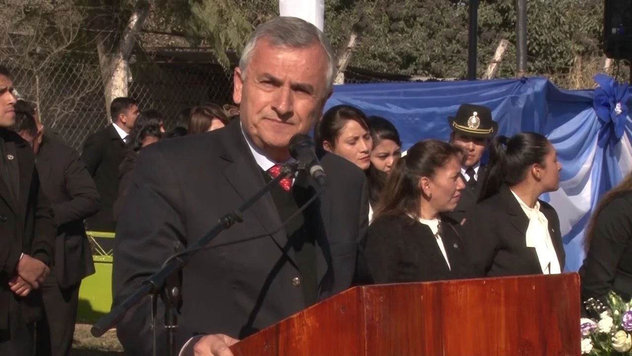 Gerardo Morales inauguró, en Jujuy, el busto de un gobernador de facto