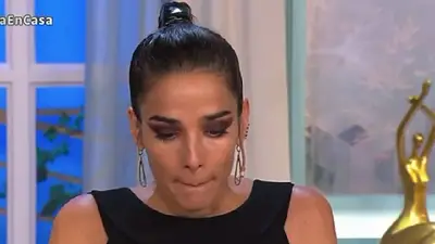 El llanto de Juana Viale por la muerte de Goldie Legrand El llanto de Juana Viale por la muerte de Goldie Legrand