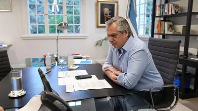 Italia felicitó a Alberto Fernández por las medidas que el Gobierno aplicó para enfrentar al coronavirus Italia felicitó a Alberto Fernández por las medidas que el Gobierno aplicó para enfrentar al coronavirus