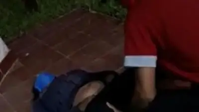Violaron la cuarentena para filmar una película condicionada en la calle Violaron la cuarentena para filmar una película condicionada en la calle