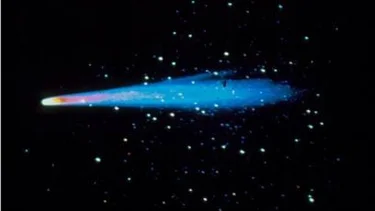 El origen de la lluvia de estrellas fugaces del cometa Halley