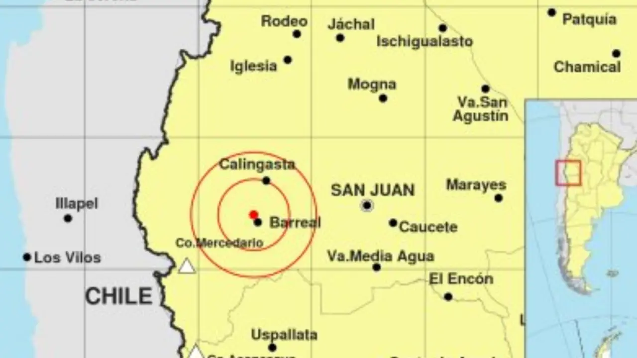 Fuerte sismo sacudió San Juan y se sintió en Córdoba, Mendoza, San Luis y  La Rioja