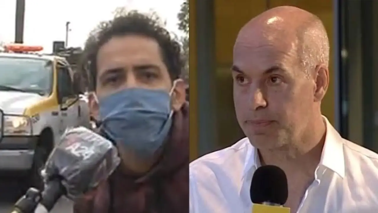 Estalló de furia: la grúa le llevó el auto e insultó a Horacio Rodríguez Larreta en TV