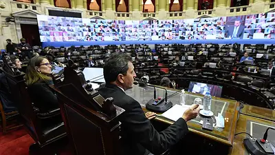 Como en el Senado, la Cámara de Diputados sesionará de forma remota este miércoles Como en el Senado, la Cámara de Diputados sesionará de forma remota este miércoles