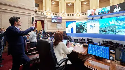 Se reactivan las sesiones en el Congreso y el Senado tendrá su primer debate virtual Se reactivan las sesiones en el Congreso y el Senado tendrá su primer debate virtual