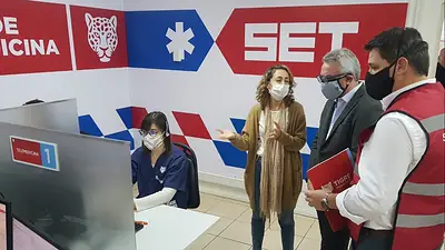 Tigre: Julio Zamora presentó un servicio de Telemedicina Tigre: Julio Zamora presentó un servicio de Telemedicina