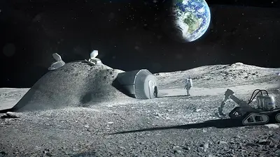 Utilizarán orina de astronauta para construir bases en la Luna Utilizarán orina de astronauta para construir bases en la Luna