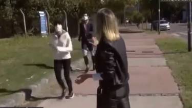 Rompieron la cuarentena y escaparon de la movilera de TN
