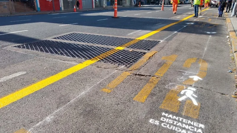 La Ciudad va a intervenir calles y veredas para mantener el aislamiento