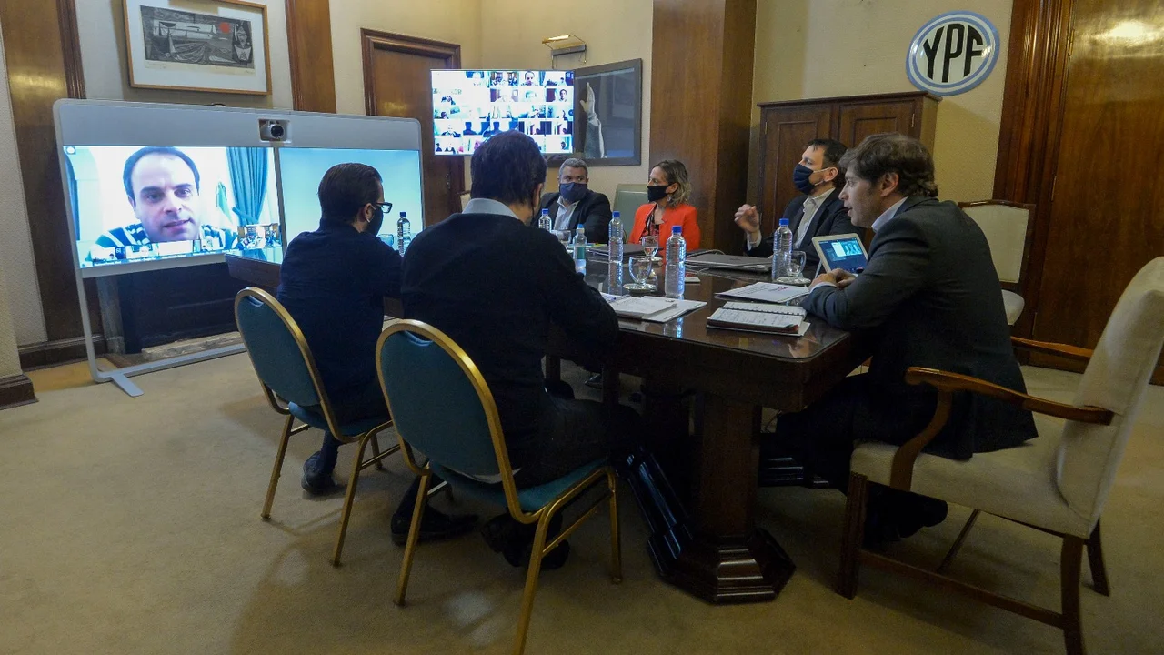 Axel Kicillof anunció asistencia financiera para municipios en medio de la cuarentena obligatoria